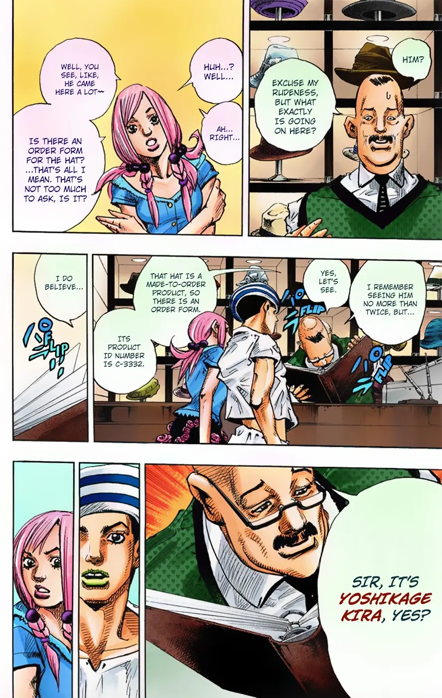 JoJo's Bizarre Adventure, Part 8: JoJolion Colored Manga, chapter 2, page 33