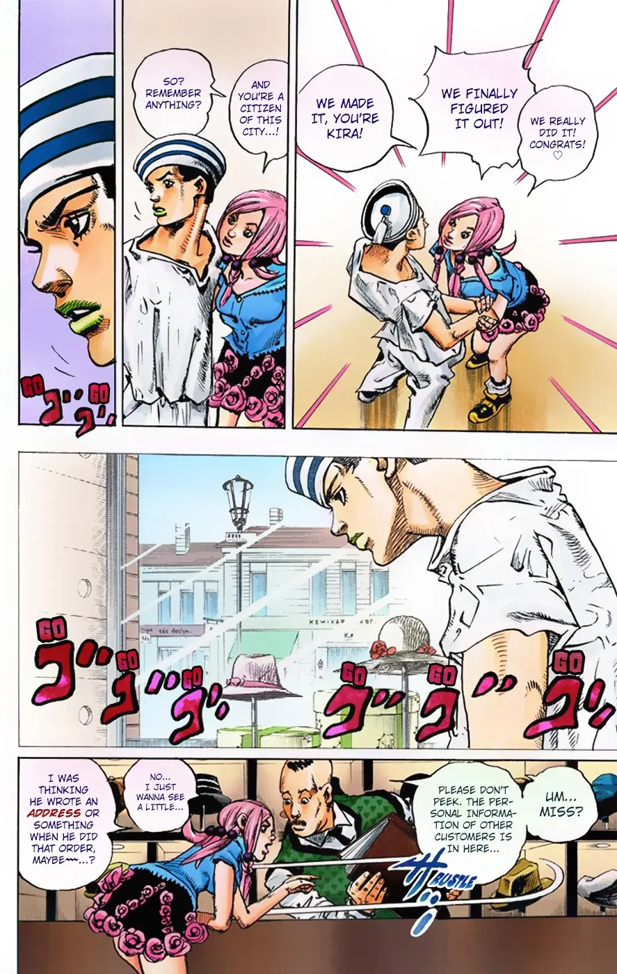 JoJo's Bizarre Adventure, Part 8: JoJolion Colored Manga, chapter 2, page 36