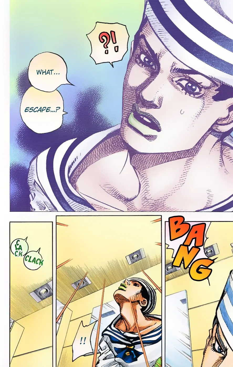 JoJo's Bizarre Adventure, Part 8: JoJolion Colored Manga, chapter 3, page 28