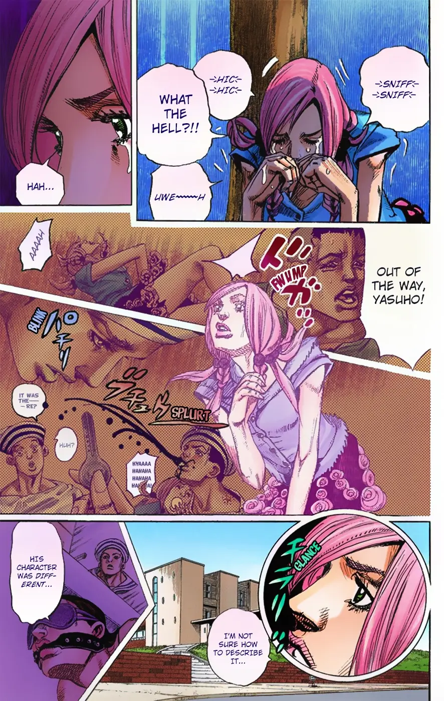 JoJo's Bizarre Adventure, Part 8: JoJolion Colored Manga, chapter 4, page 6