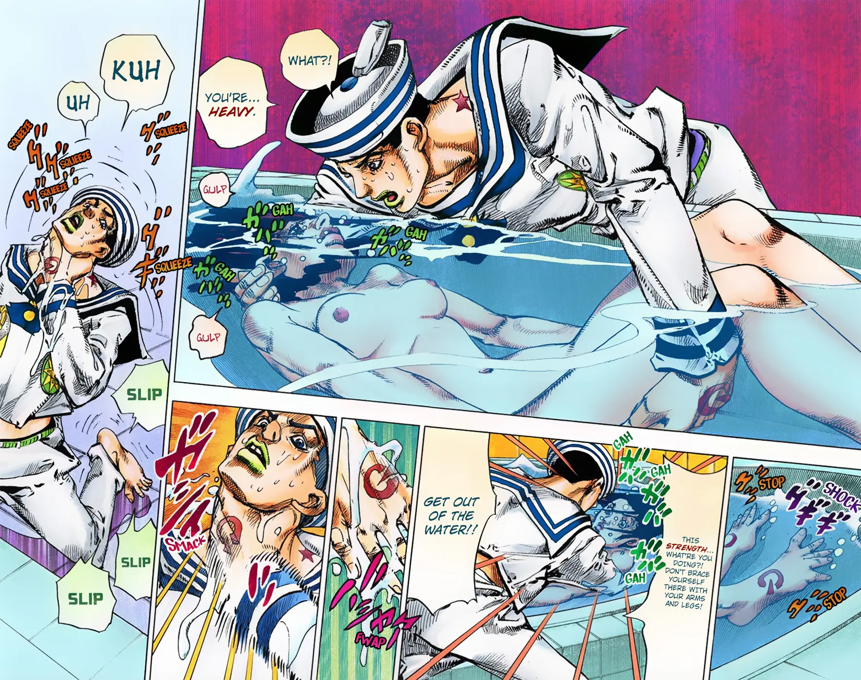JoJo's Bizarre Adventure, Part 8: JoJolion Colored Manga, chapter 4, page 18