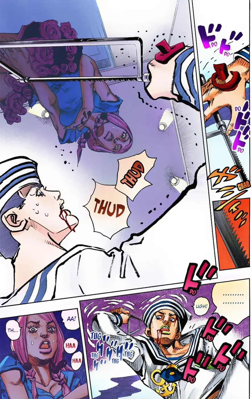 JoJo's Bizarre Adventure, Part 8: JoJolion Colored Manga, chapter 5, page 28