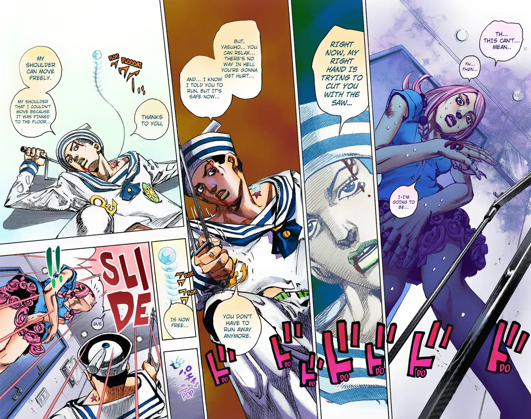 JoJo's Bizarre Adventure, Part 8: JoJolion Colored Manga, chapter 5, page 29