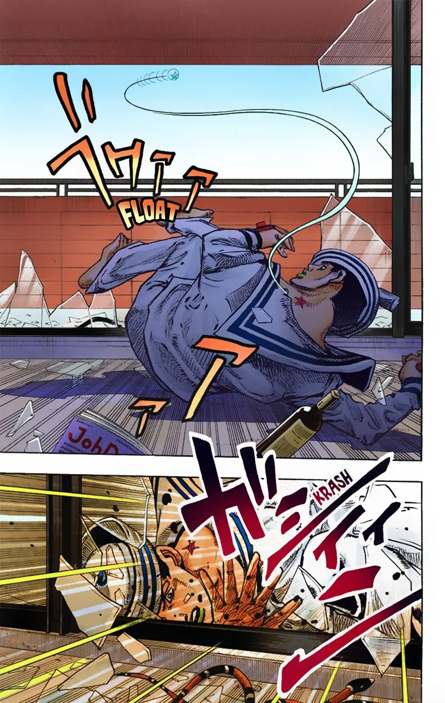 JoJo's Bizarre Adventure, Part 8: JoJolion Colored Manga, chapter 5, page 35