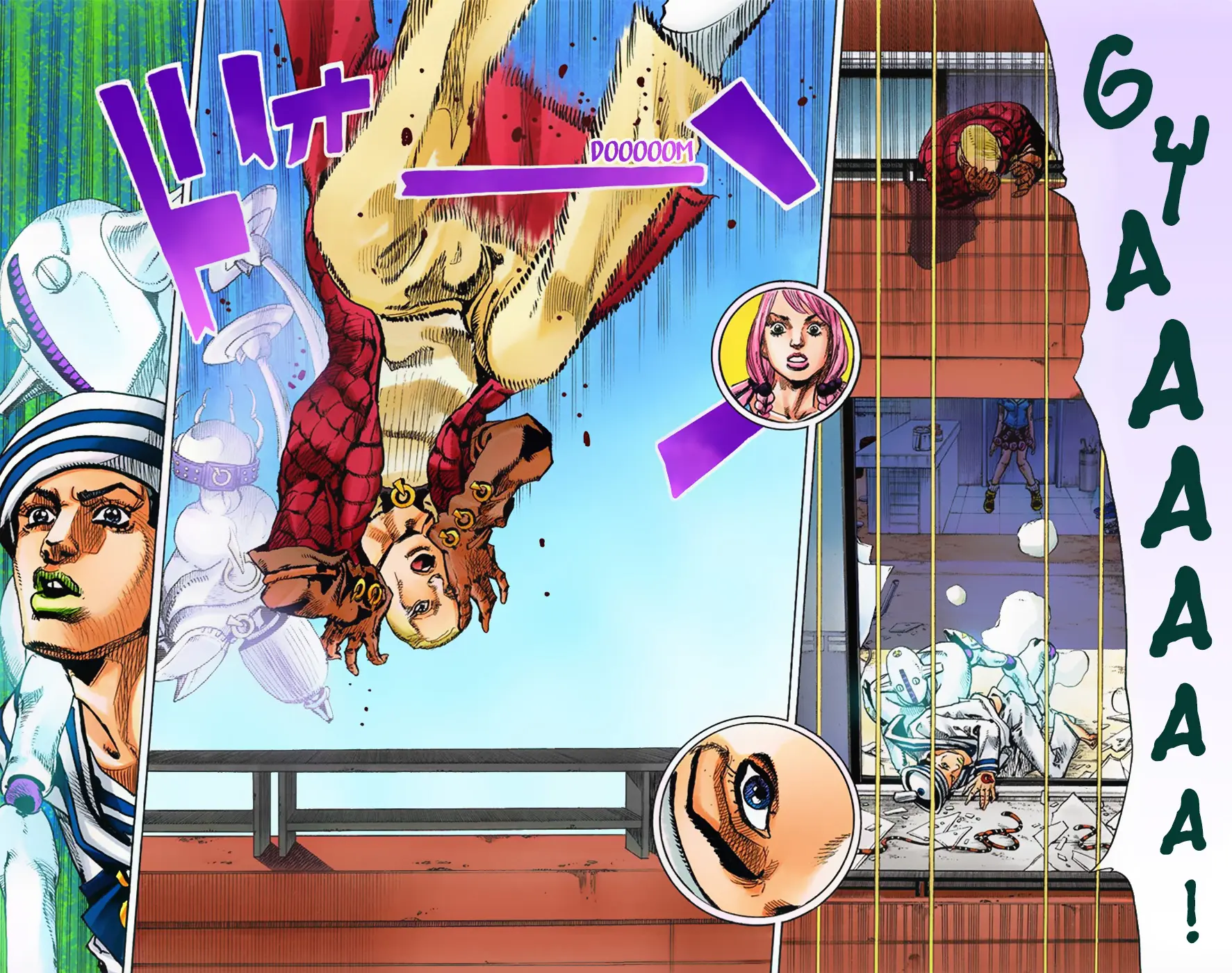 JoJo's Bizarre Adventure, Part 8: JoJolion Colored Manga, chapter 5, page 38