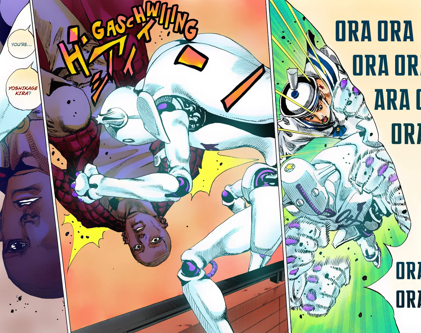 JoJo's Bizarre Adventure, Part 8: JoJolion Colored Manga, chapter 5, page 39
