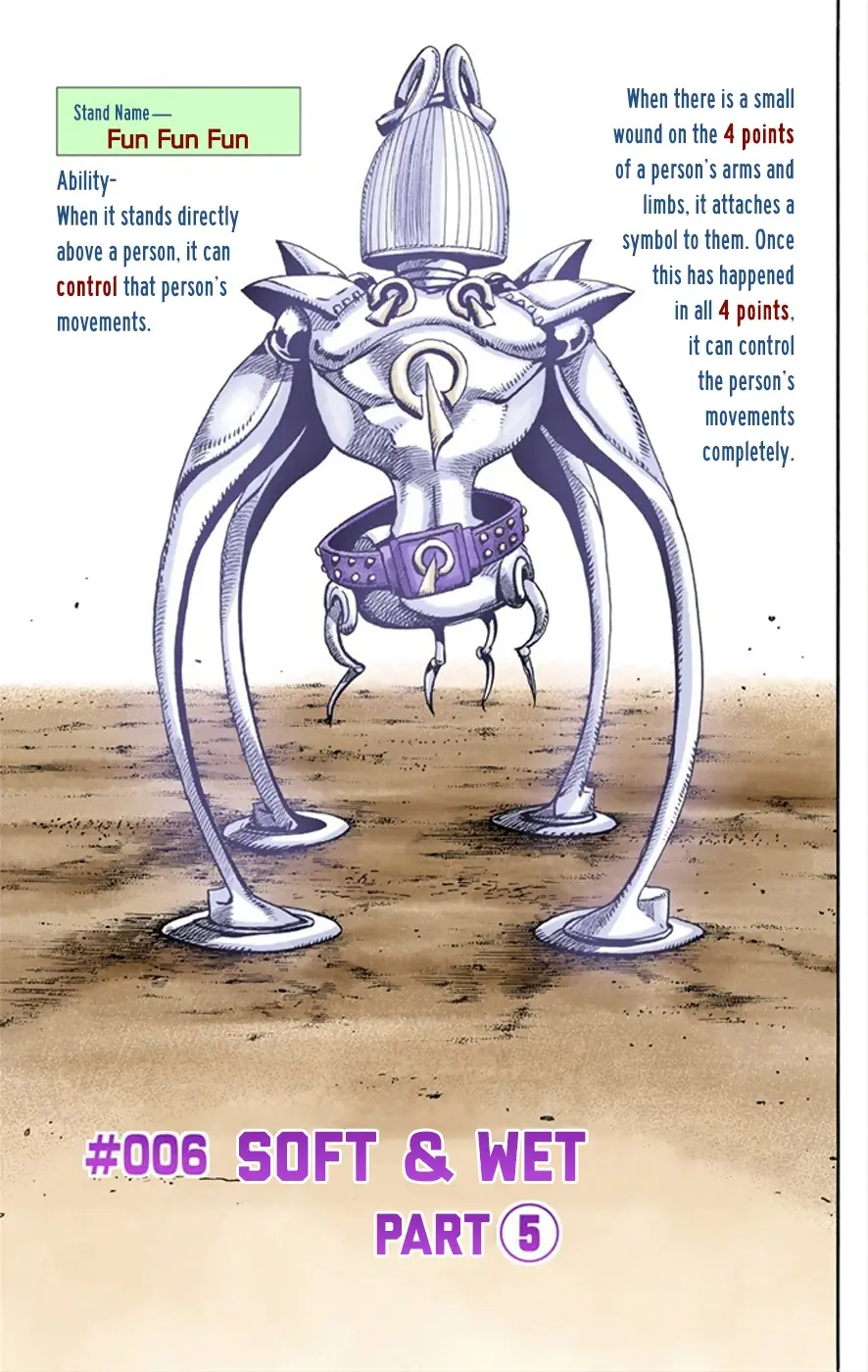 JoJo's Bizarre Adventure, Part 8: JoJolion Colored Manga, chapter 6, page 7