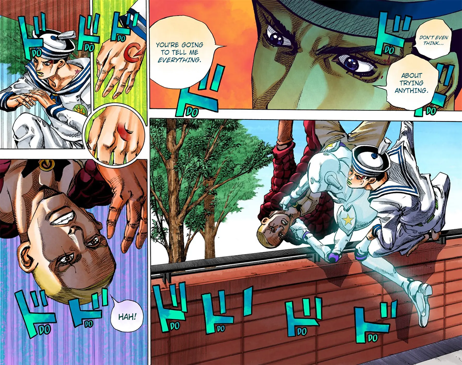 JoJo's Bizarre Adventure, Part 8: JoJolion Colored Manga, chapter 6, page 8