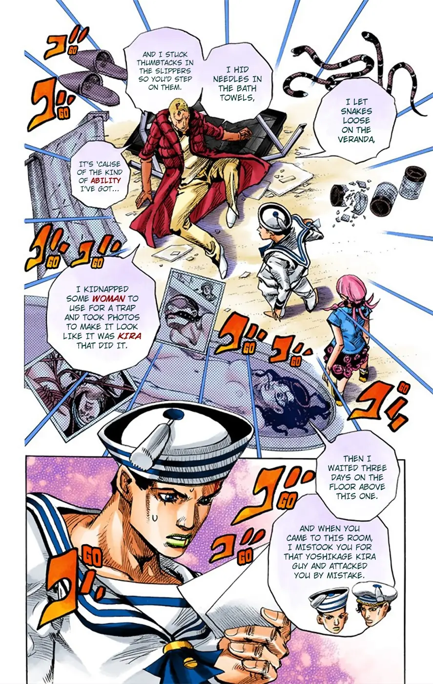 JoJo's Bizarre Adventure, Part 8: JoJolion Colored Manga, chapter 6, page 22