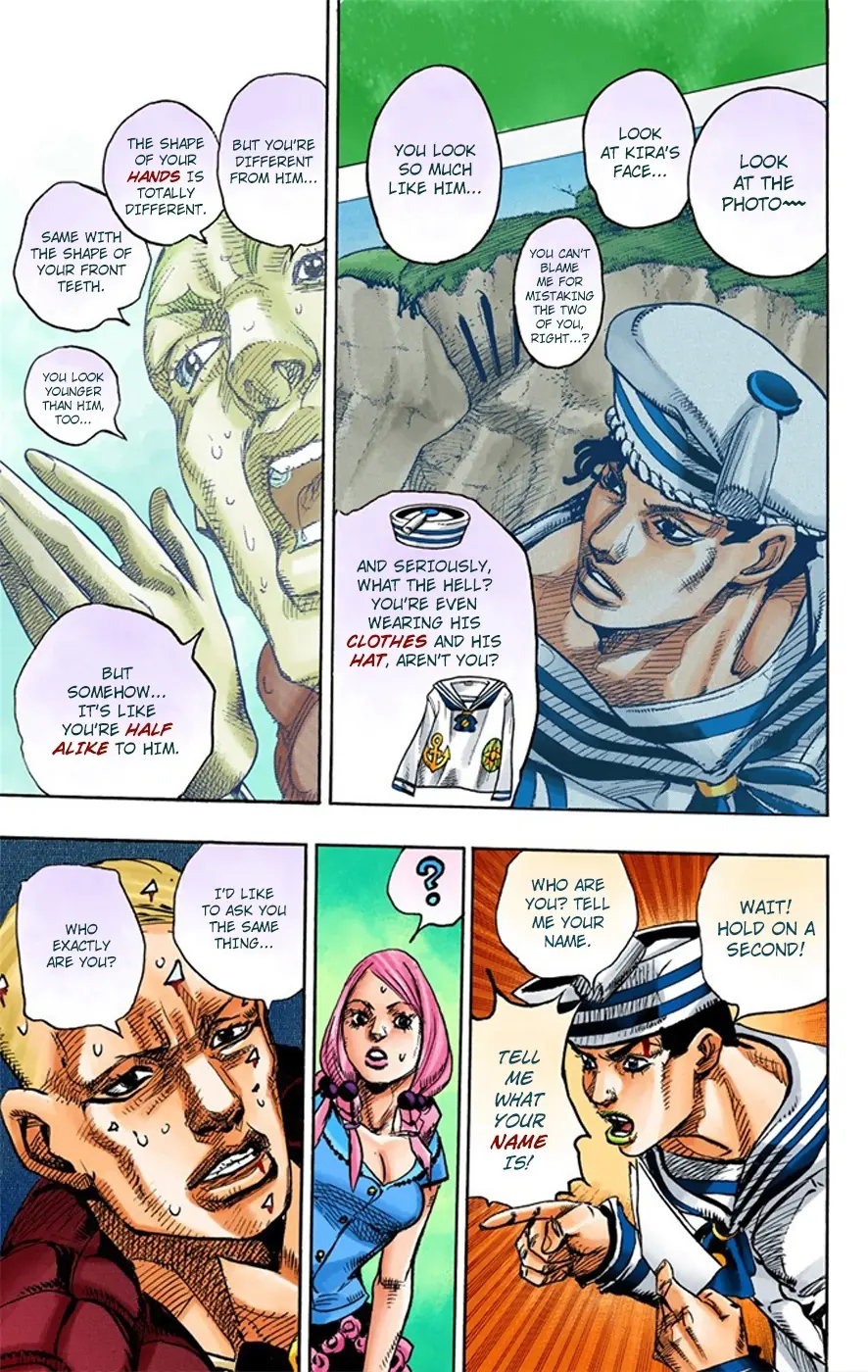 JoJo's Bizarre Adventure, Part 8: JoJolion Colored Manga, chapter 6, page 23