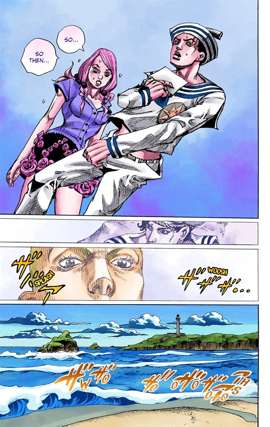 JoJo's Bizarre Adventure, Part 8: JoJolion Colored Manga, chapter 6, page 25