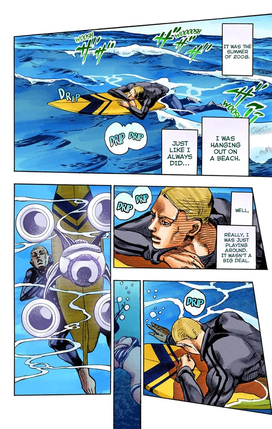 JoJo's Bizarre Adventure, Part 8: JoJolion Colored Manga, chapter 6, page 26