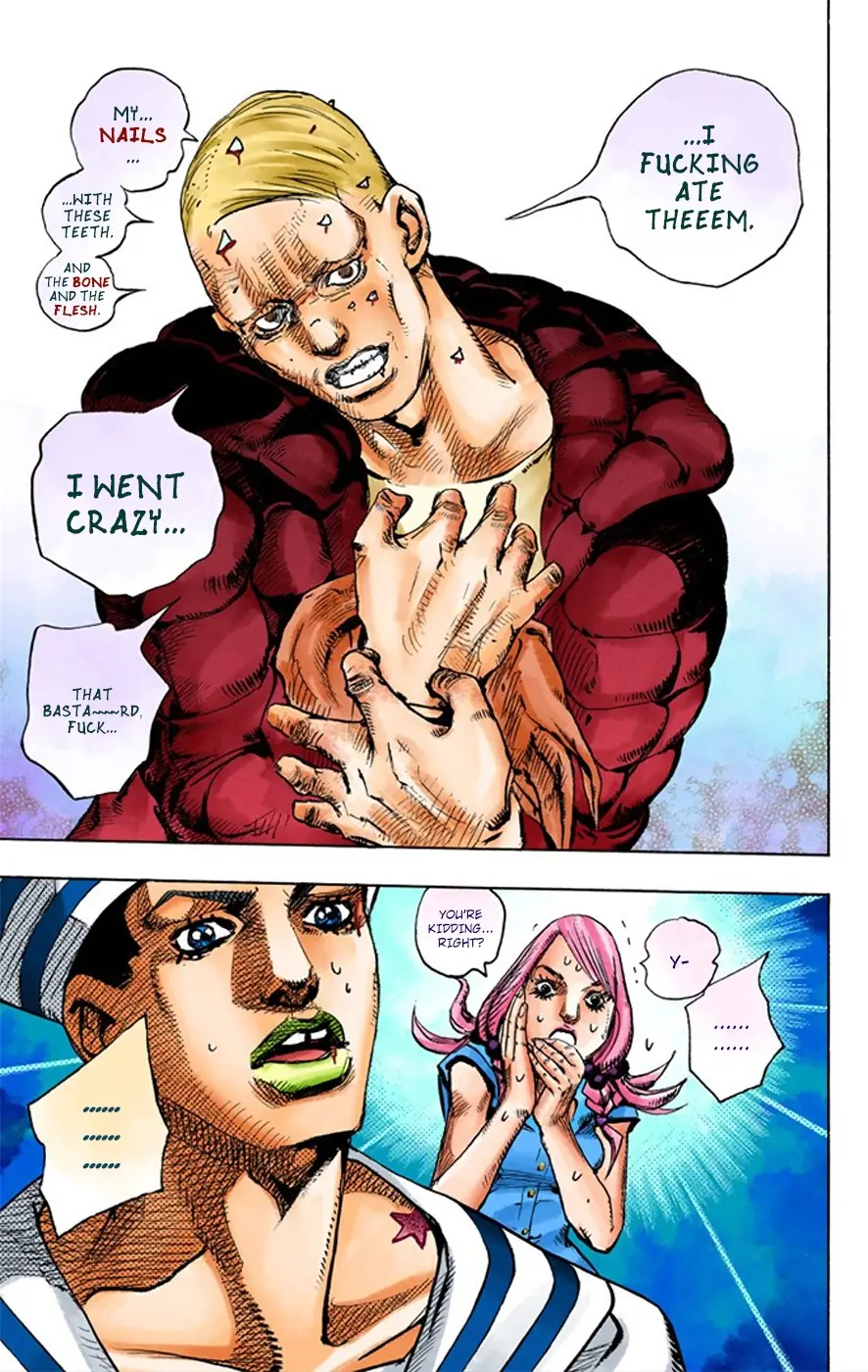 JoJo's Bizarre Adventure, Part 8: JoJolion Colored Manga, chapter 6, page 33