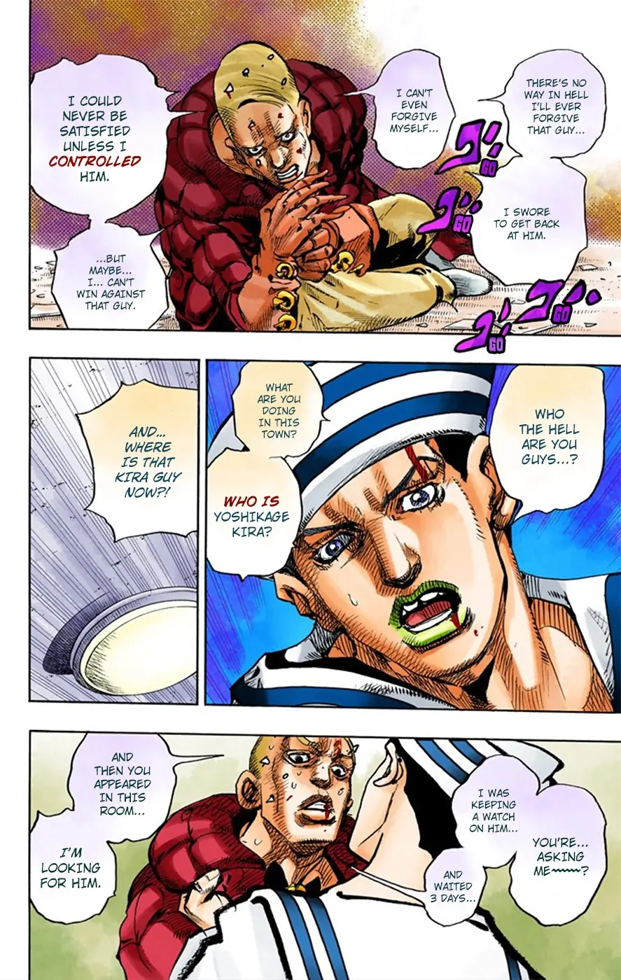 JoJo's Bizarre Adventure, Part 8: JoJolion Colored Manga, chapter 6, page 34