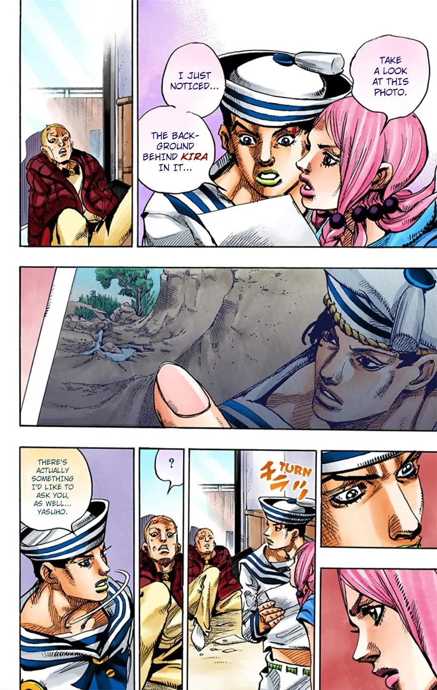 JoJo's Bizarre Adventure, Part 8: JoJolion Colored Manga, chapter 6, page 36