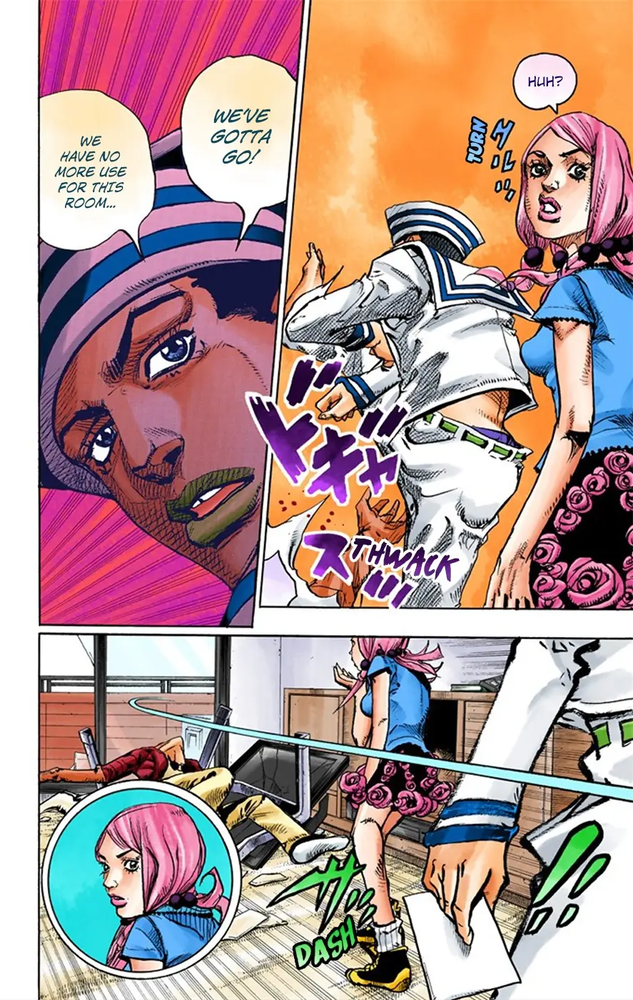JoJo's Bizarre Adventure, Part 8: JoJolion Colored Manga, chapter 6, page 38