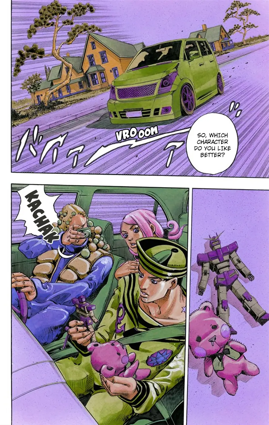 JoJo's Bizarre Adventure, Part 8: JoJolion Colored Manga, chapter 7, page 4