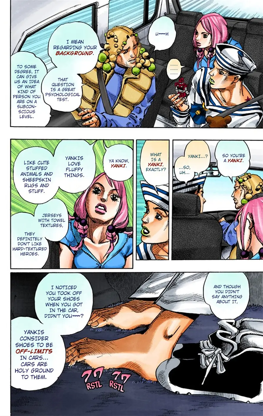 JoJo's Bizarre Adventure, Part 8: JoJolion Colored Manga, chapter 7, page 6