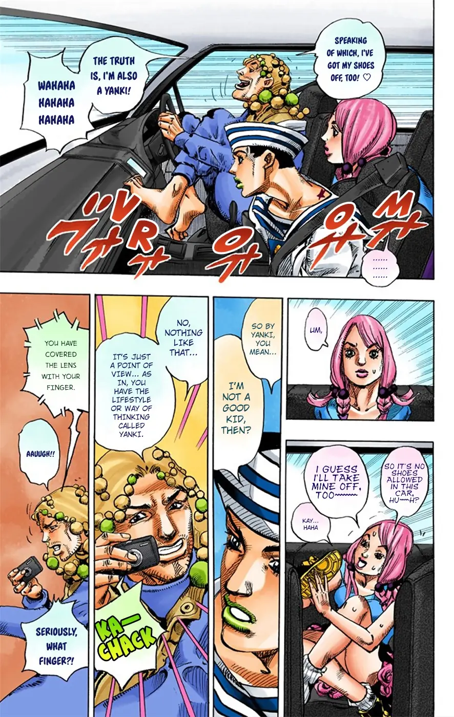 JoJo's Bizarre Adventure, Part 8: JoJolion Colored Manga, chapter 7, page 7