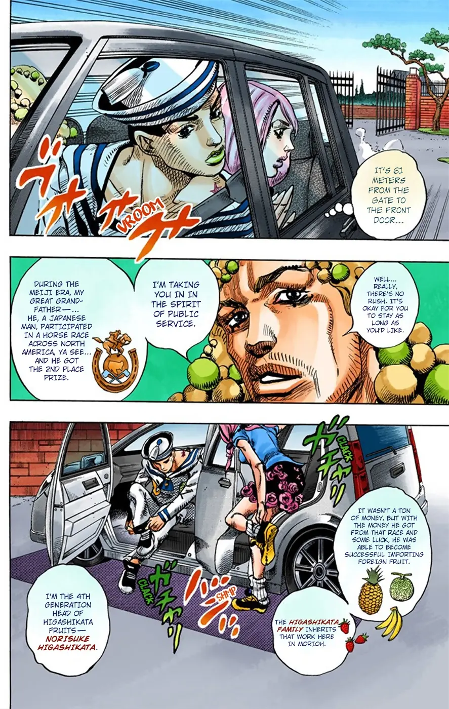 JoJo's Bizarre Adventure, Part 8: JoJolion Colored Manga, chapter 7, page 9