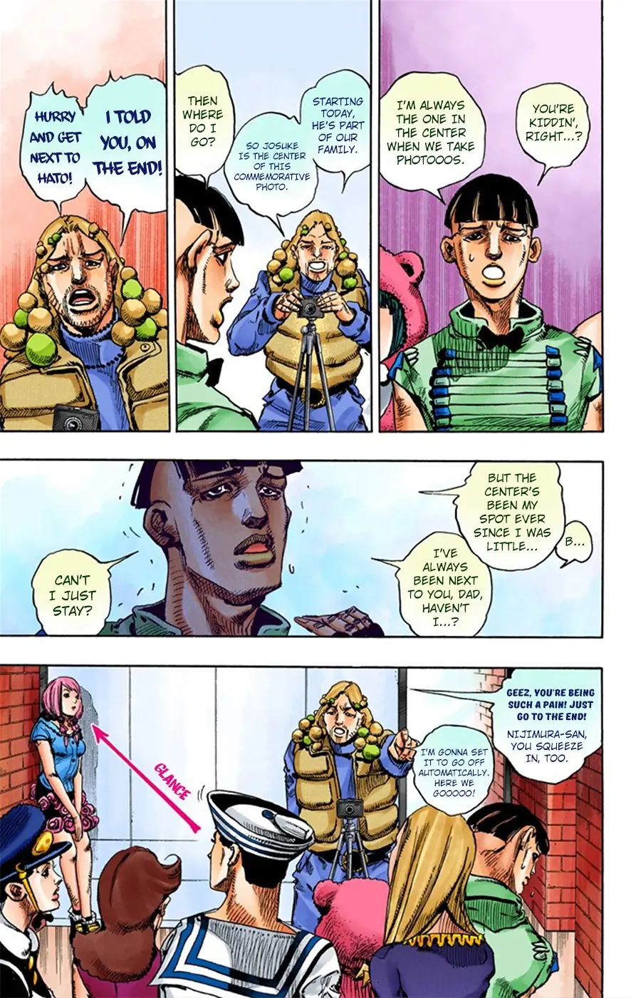 JoJo's Bizarre Adventure, Part 8: JoJolion Colored Manga, chapter 7, page 18