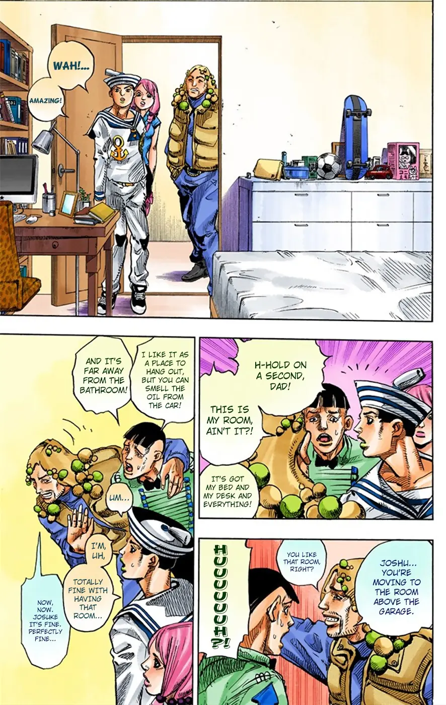 JoJo's Bizarre Adventure, Part 8: JoJolion Colored Manga, chapter 7, page 23