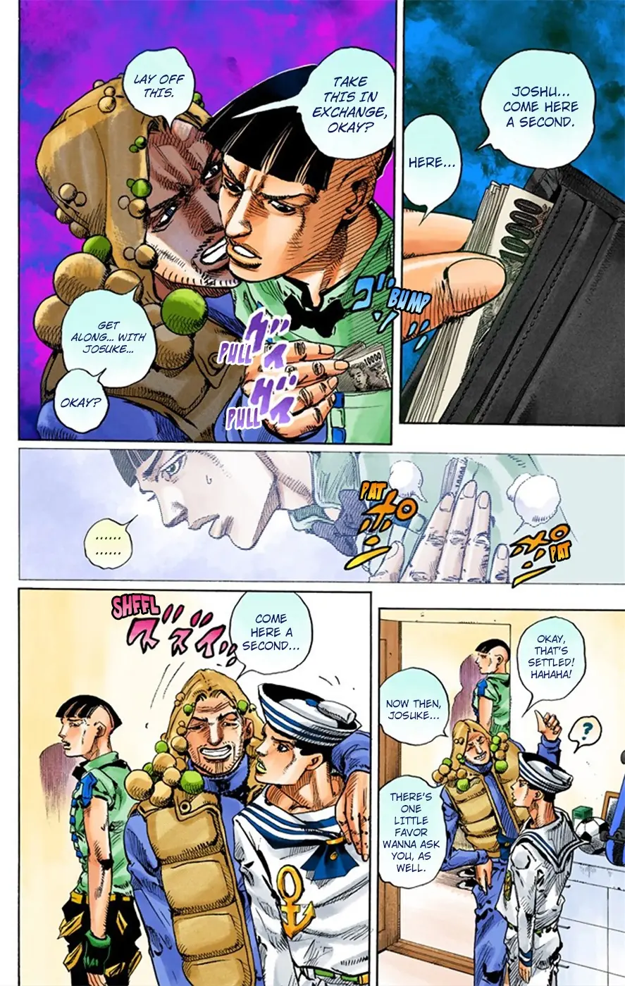 JoJo's Bizarre Adventure, Part 8: JoJolion Colored Manga, chapter 7, page 24