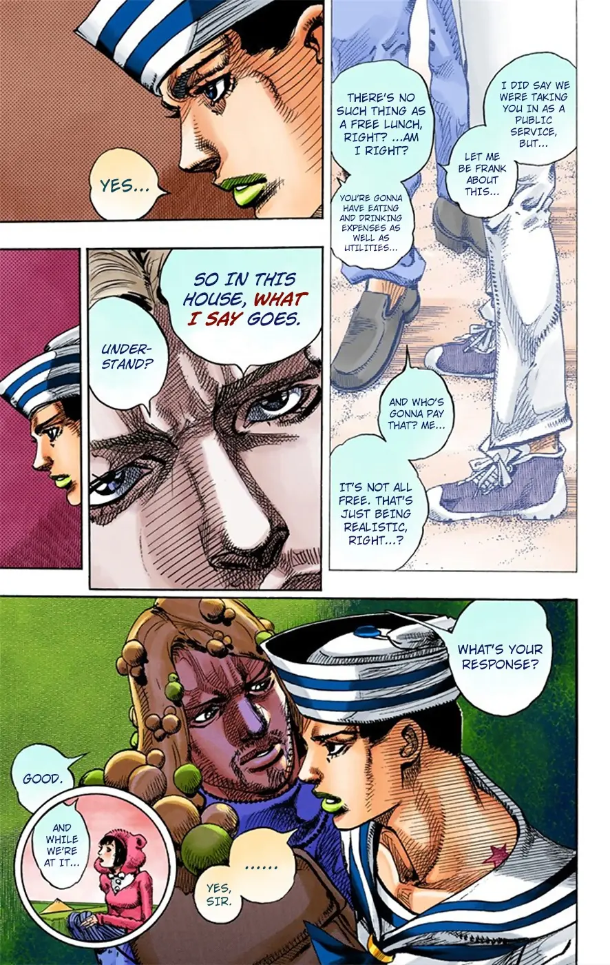 JoJo's Bizarre Adventure, Part 8: JoJolion Colored Manga, chapter 7, page 25