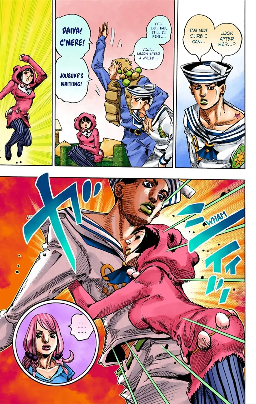 JoJo's Bizarre Adventure, Part 8: JoJolion Colored Manga, chapter 7, page 27
