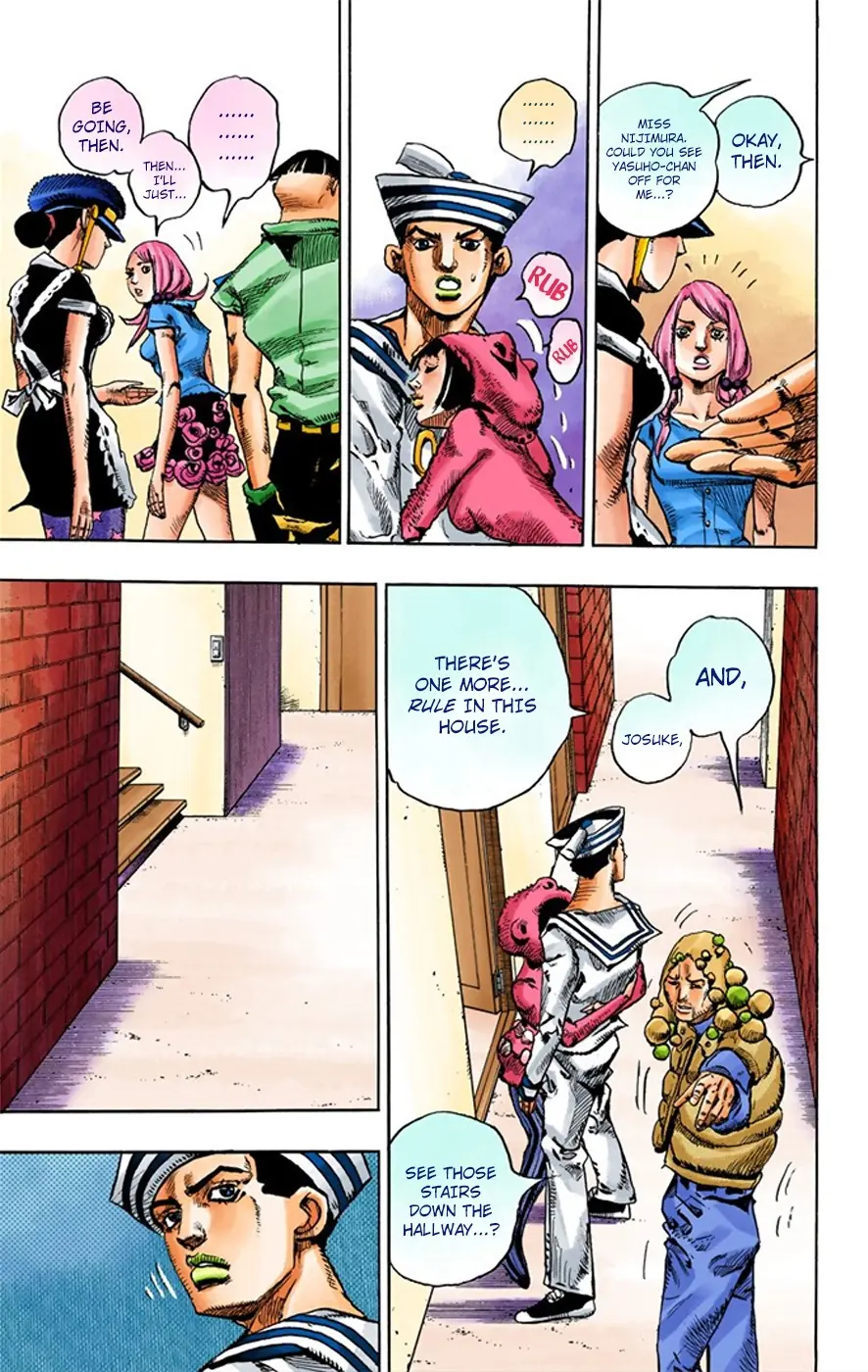 JoJo's Bizarre Adventure, Part 8: JoJolion Colored Manga, chapter 7, page 29