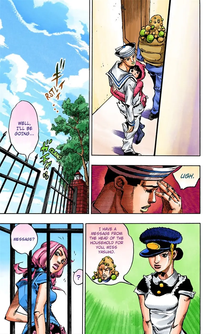 JoJo's Bizarre Adventure, Part 8: JoJolion Colored Manga, chapter 7, page 31