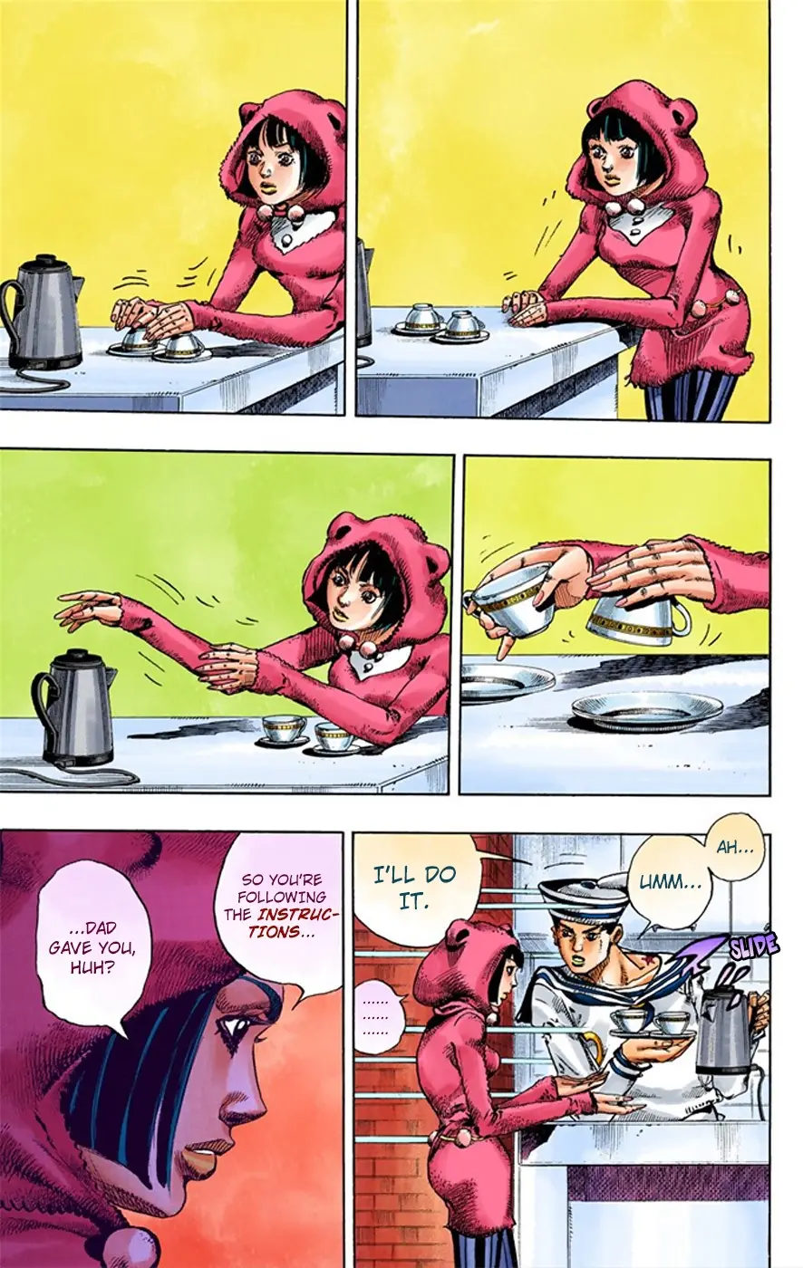 JoJo's Bizarre Adventure, Part 8: JoJolion Colored Manga, chapter 7, page 37