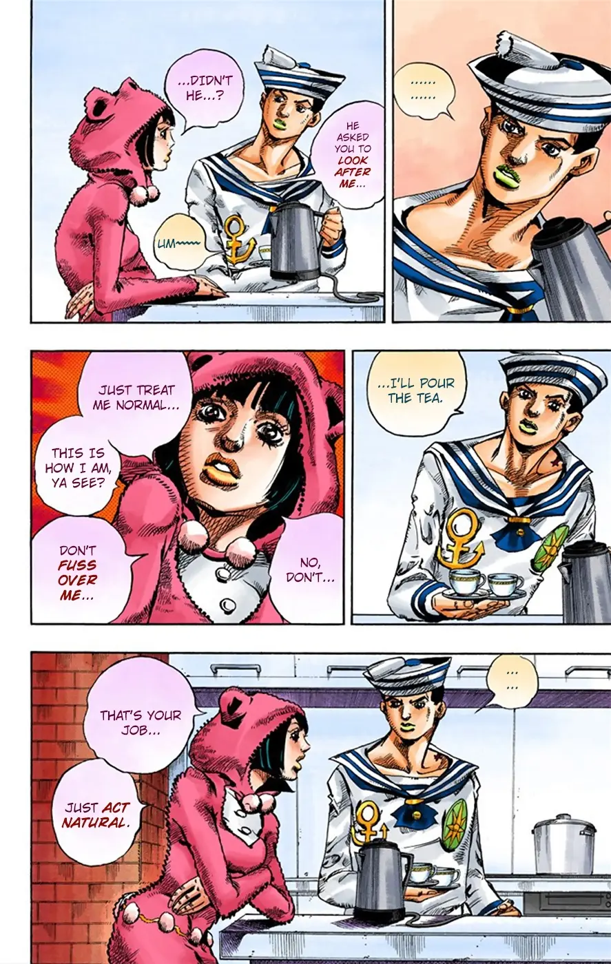 JoJo's Bizarre Adventure, Part 8: JoJolion Colored Manga, chapter 7, page 38