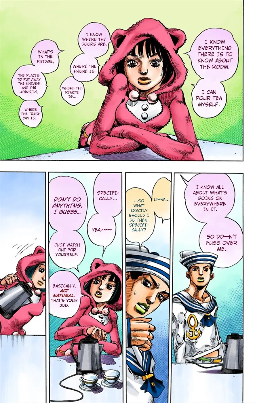 JoJo's Bizarre Adventure, Part 8: JoJolion Colored Manga, chapter 7, page 39