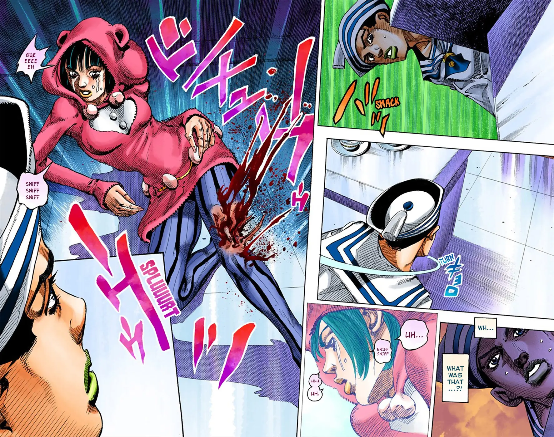 JoJo's Bizarre Adventure, Part 8: JoJolion Colored Manga, chapter 7, page 43