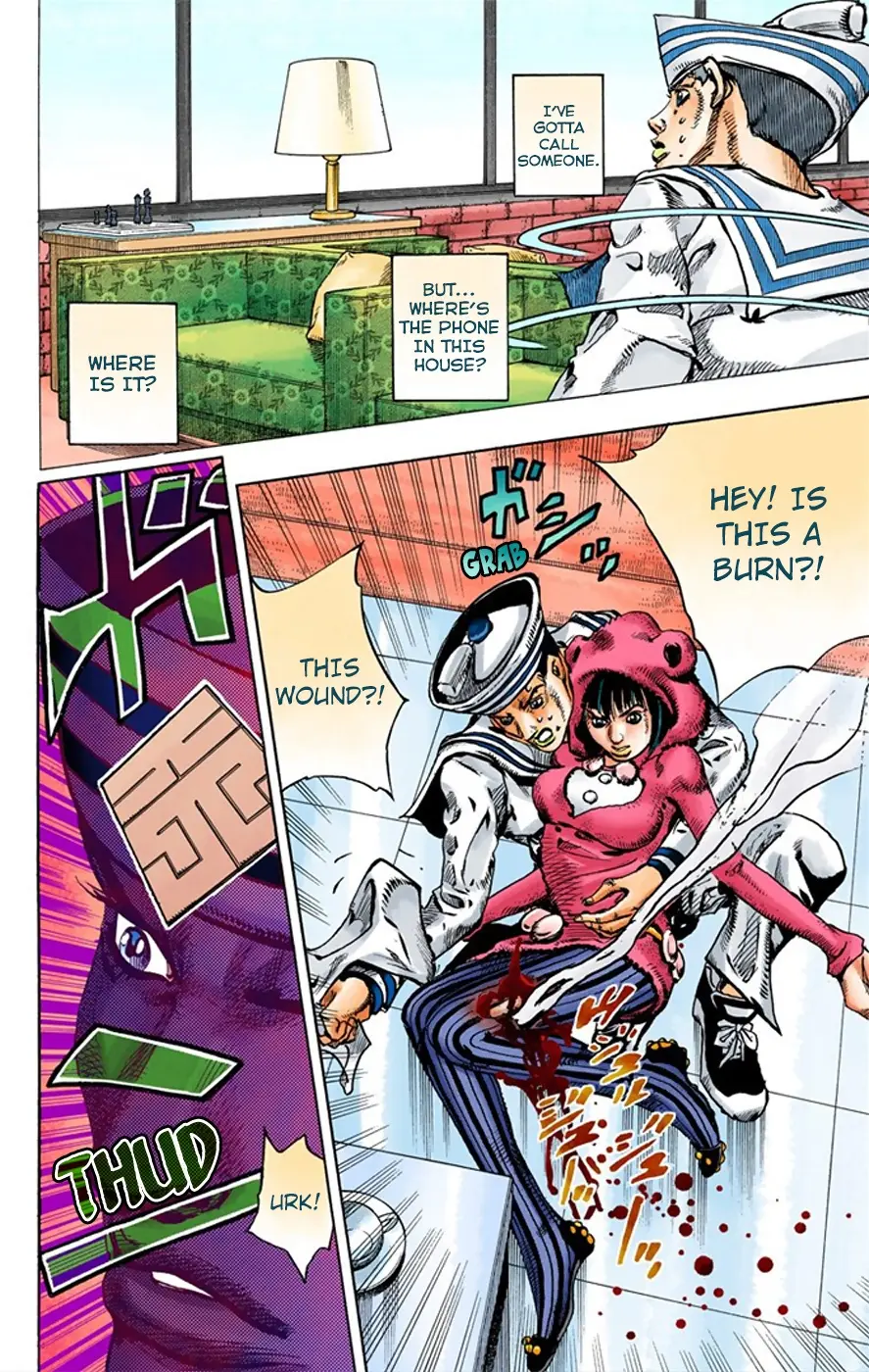JoJo's Bizarre Adventure, Part 8: JoJolion Colored Manga, chapter 8, page 6