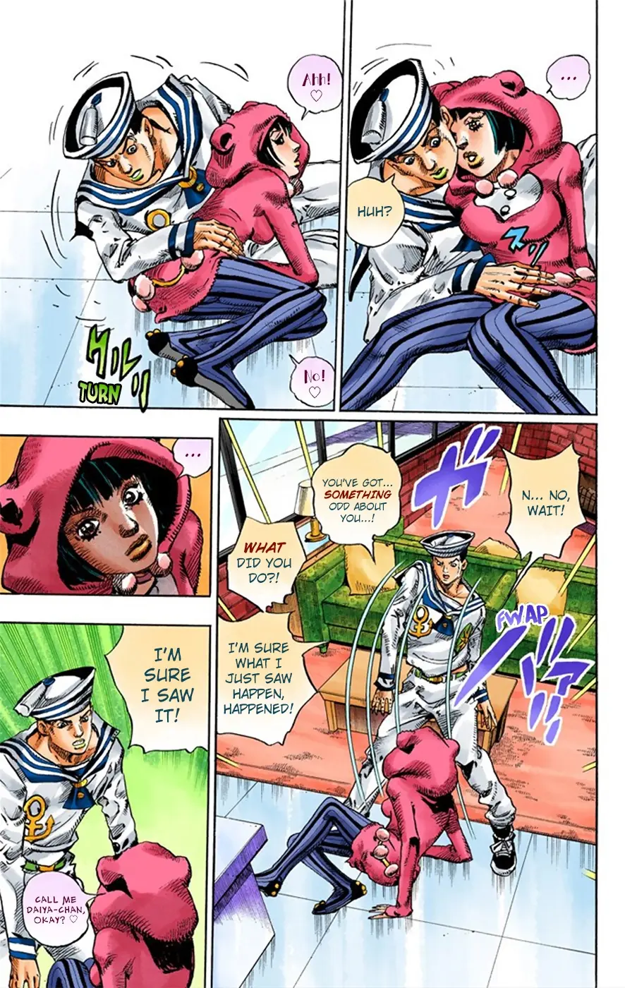 JoJo's Bizarre Adventure, Part 8: JoJolion Colored Manga, chapter 8, page 9