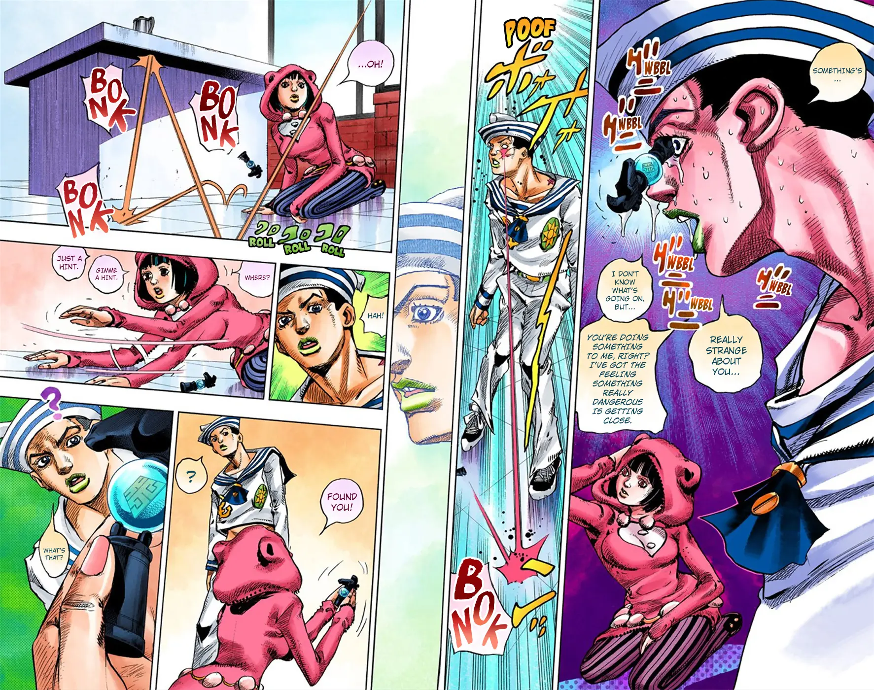 JoJo's Bizarre Adventure, Part 8: JoJolion Colored Manga, chapter 8, page 12