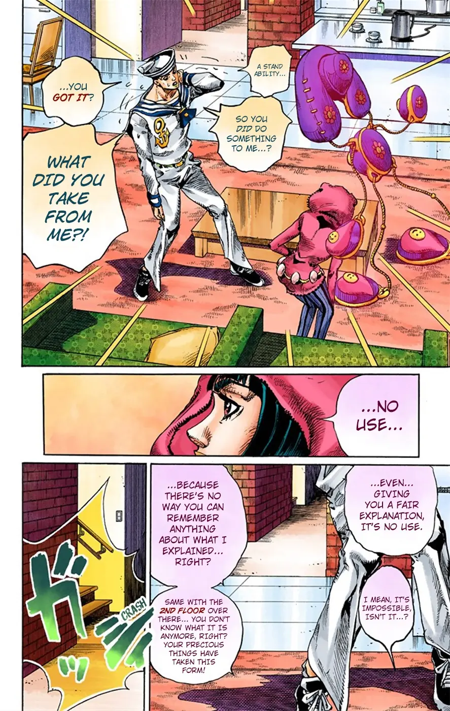 JoJo's Bizarre Adventure, Part 8: JoJolion Colored Manga, chapter 8, page 19