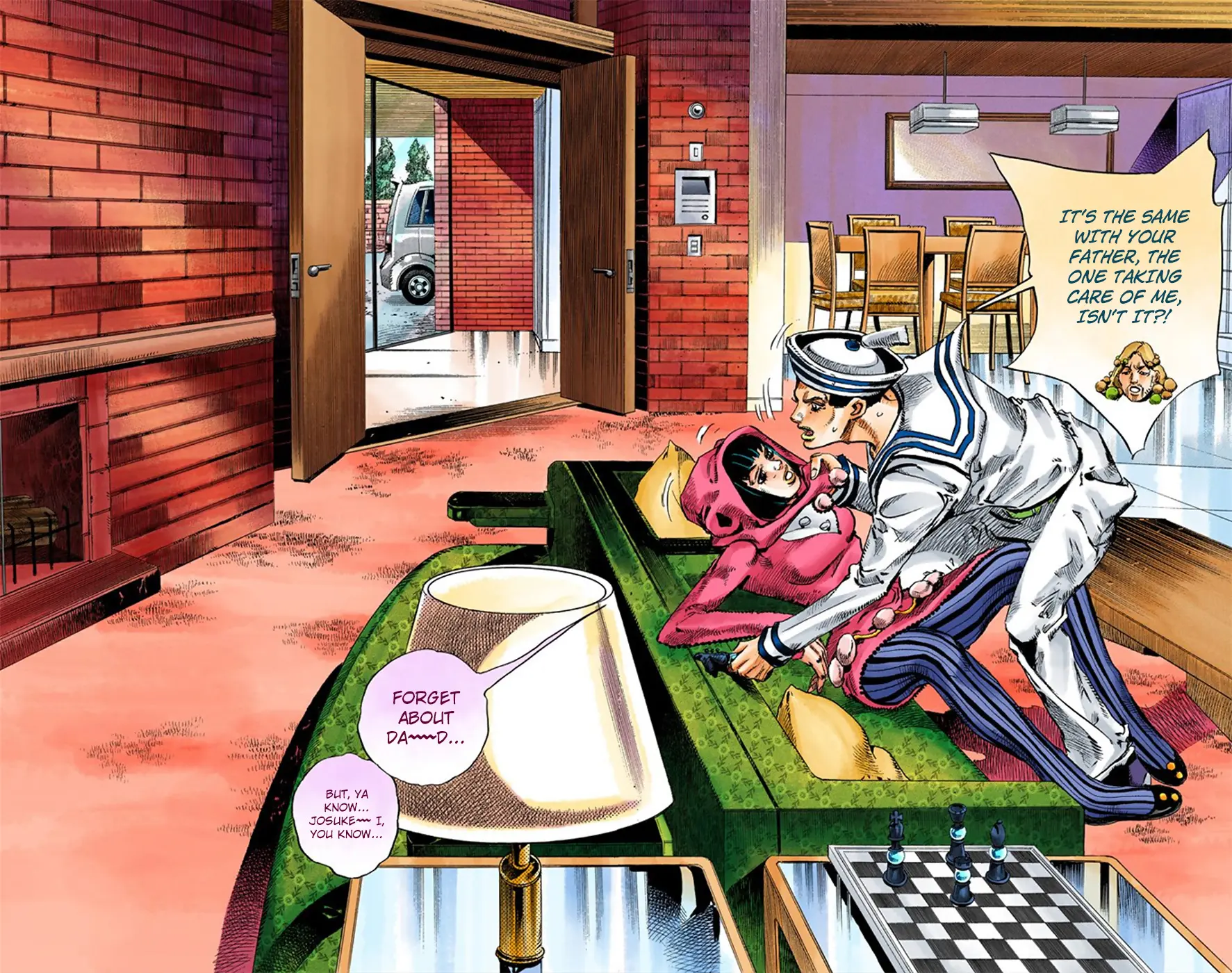 JoJo's Bizarre Adventure, Part 8: JoJolion Colored Manga, chapter 8, page 21