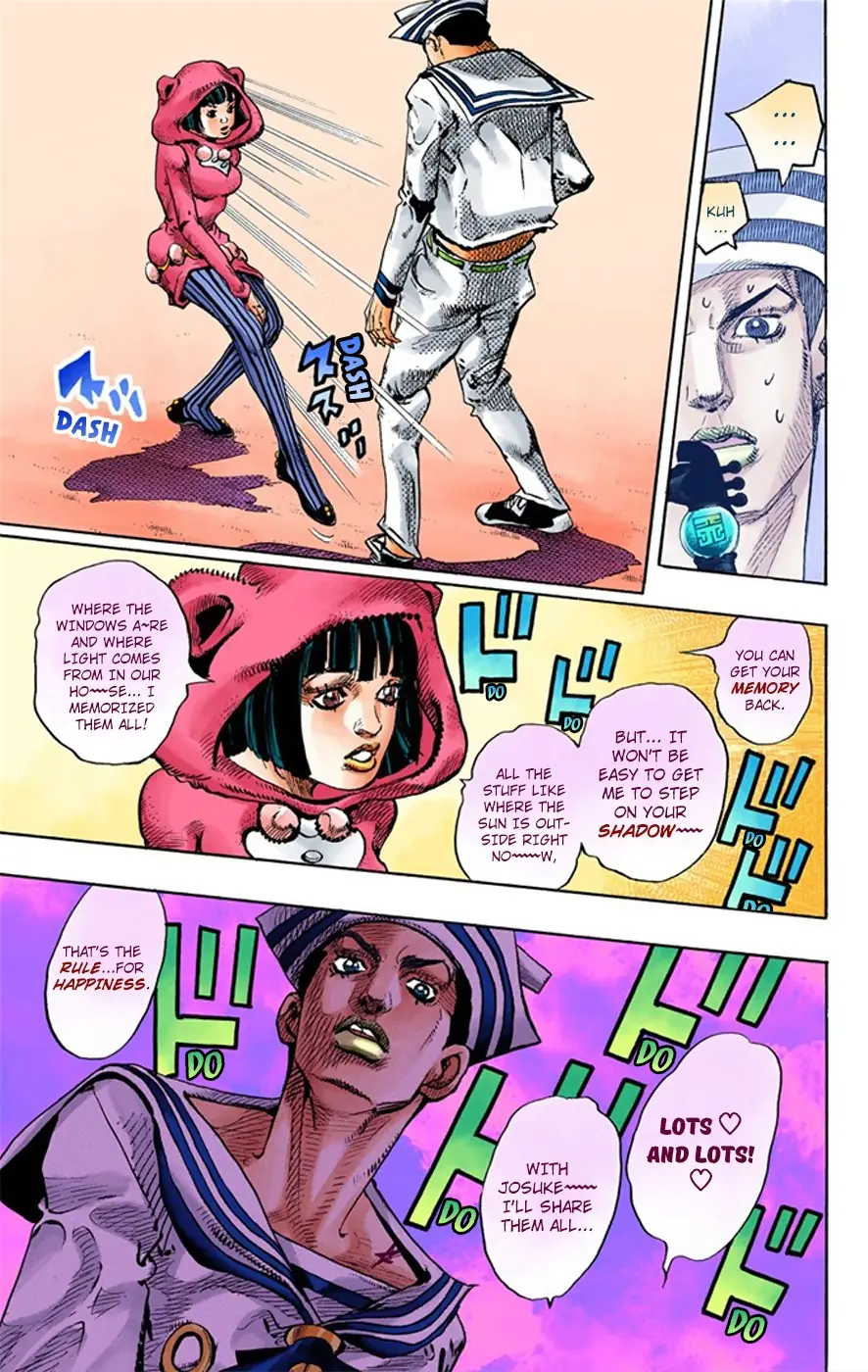 JoJo's Bizarre Adventure, Part 8: JoJolion Colored Manga, chapter 8, page 27