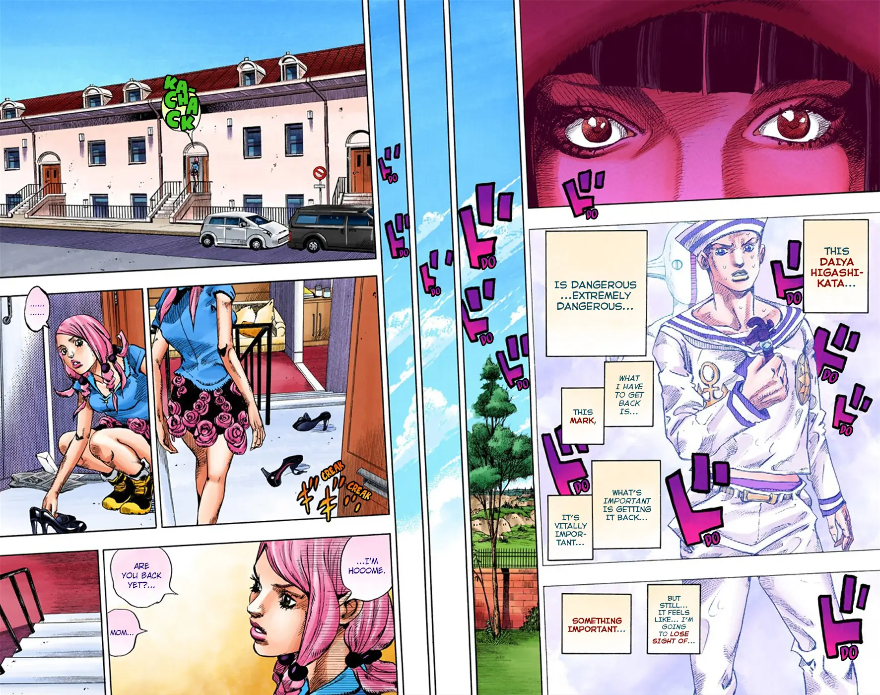 JoJo's Bizarre Adventure, Part 8: JoJolion Colored Manga, chapter 8, page 28