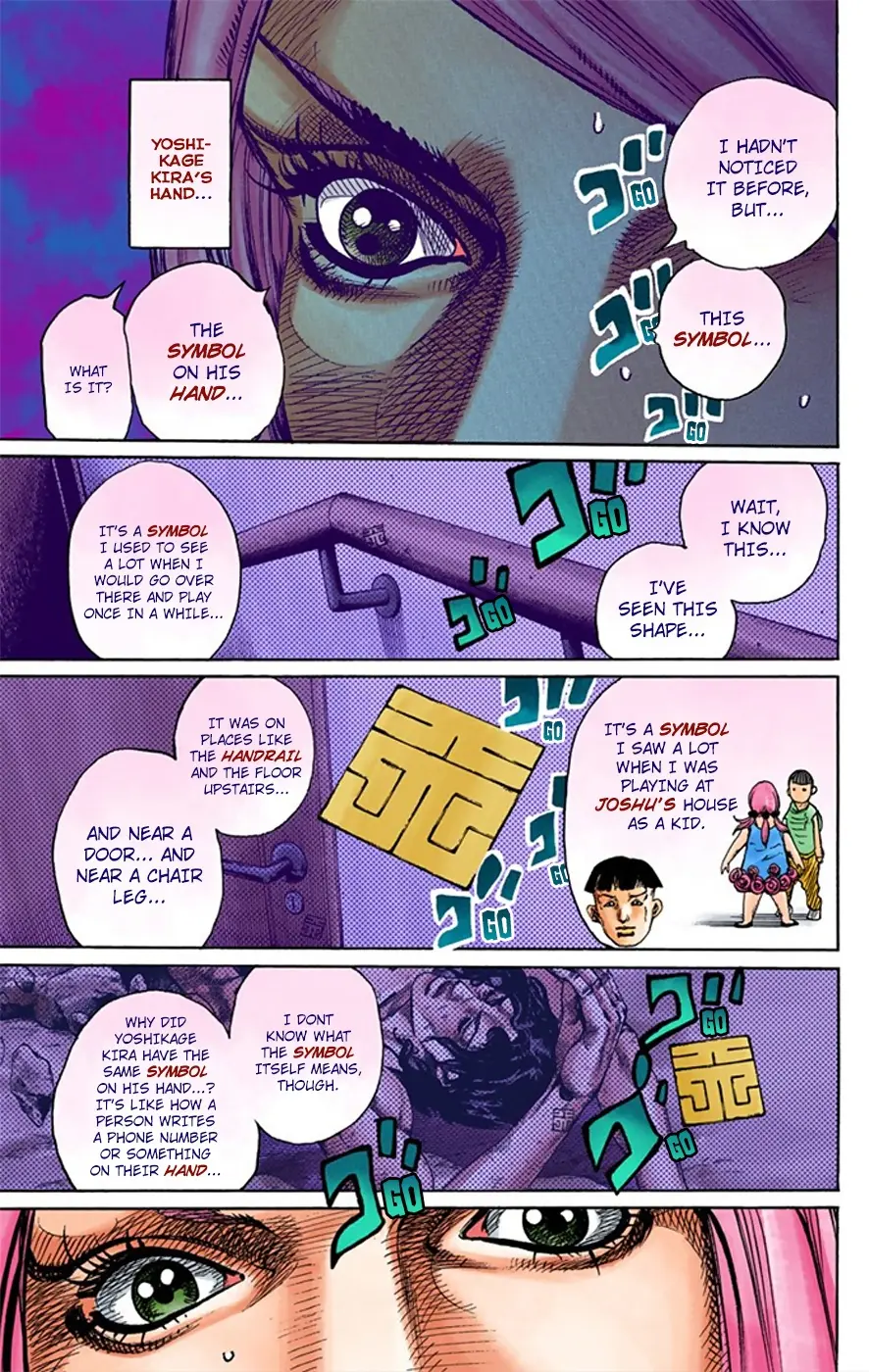 JoJo's Bizarre Adventure, Part 8: JoJolion Colored Manga, chapter 8, page 36
