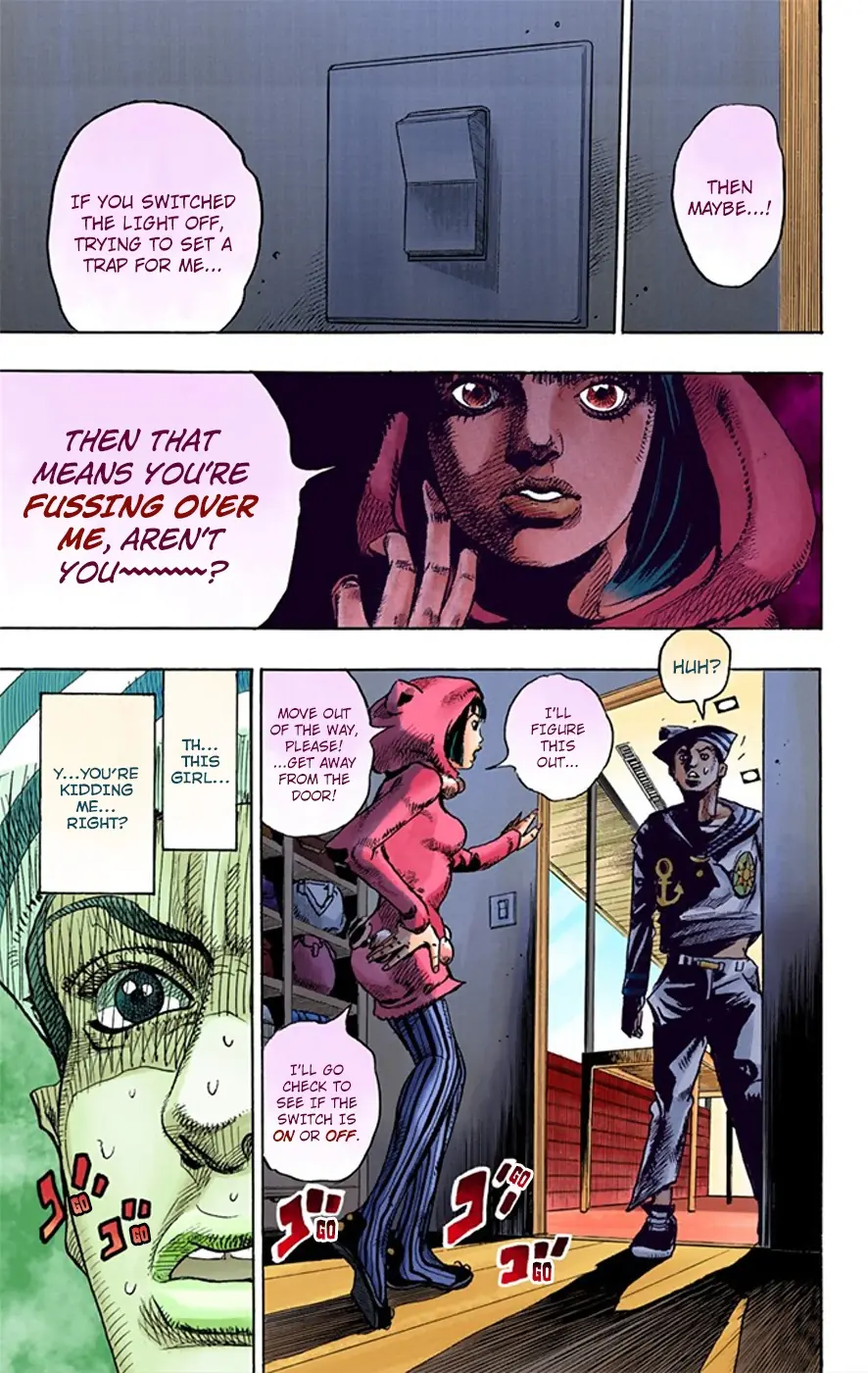 JoJo's Bizarre Adventure, Part 8: JoJolion Colored Manga, chapter 8, page 43