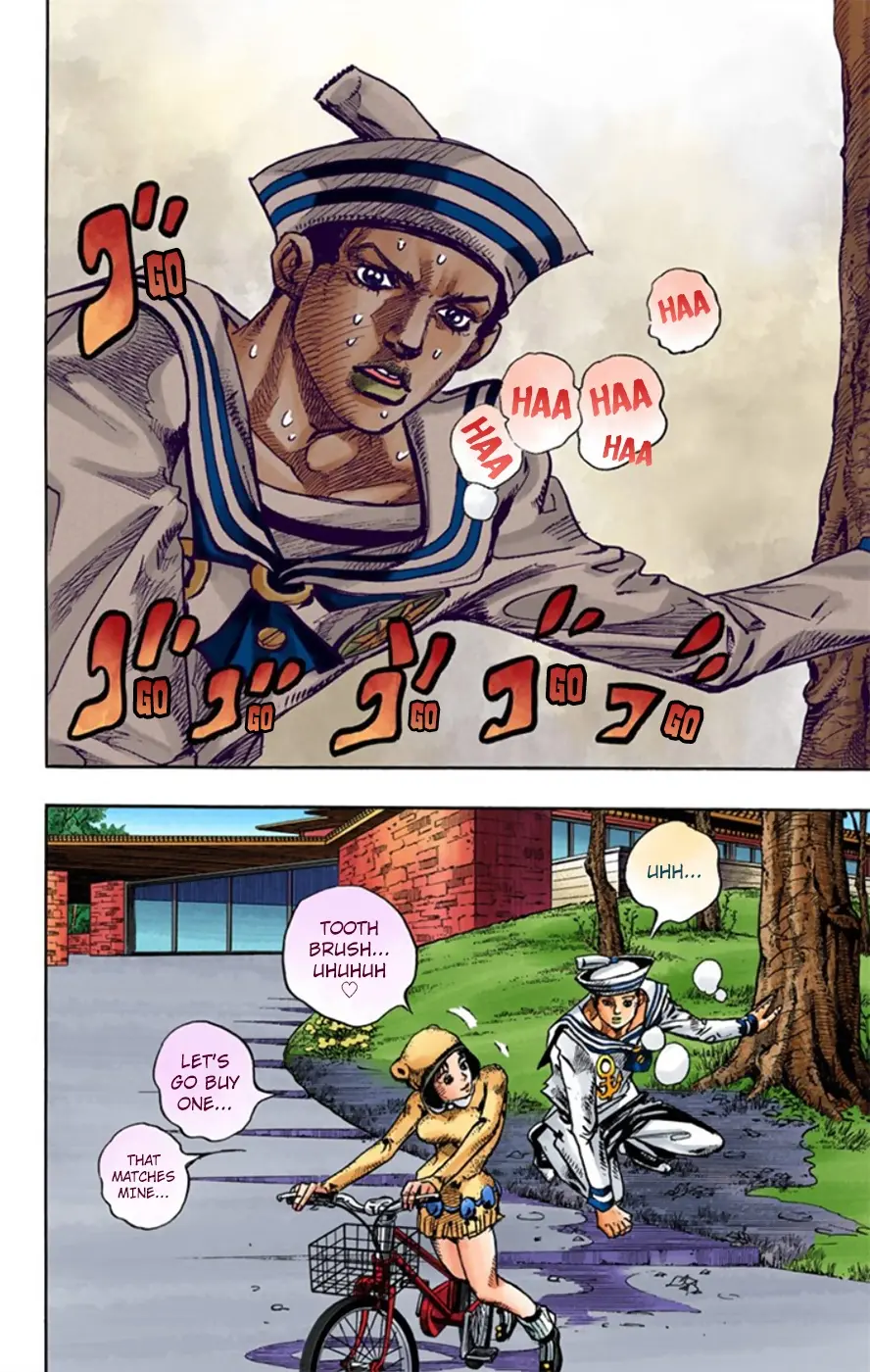 JoJo's Bizarre Adventure, Part 8: JoJolion Colored Manga, chapter 10, page 27