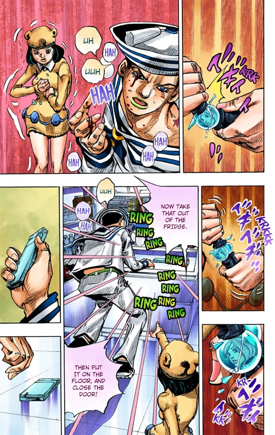 JoJo's Bizarre Adventure, Part 8: JoJolion Colored Manga, chapter 10, page 37