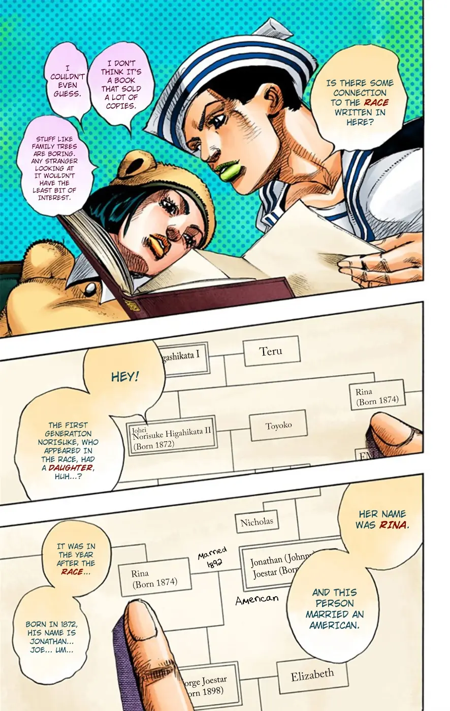 JoJo's Bizarre Adventure, Part 8: JoJolion Colored Manga, chapter 11, page 21