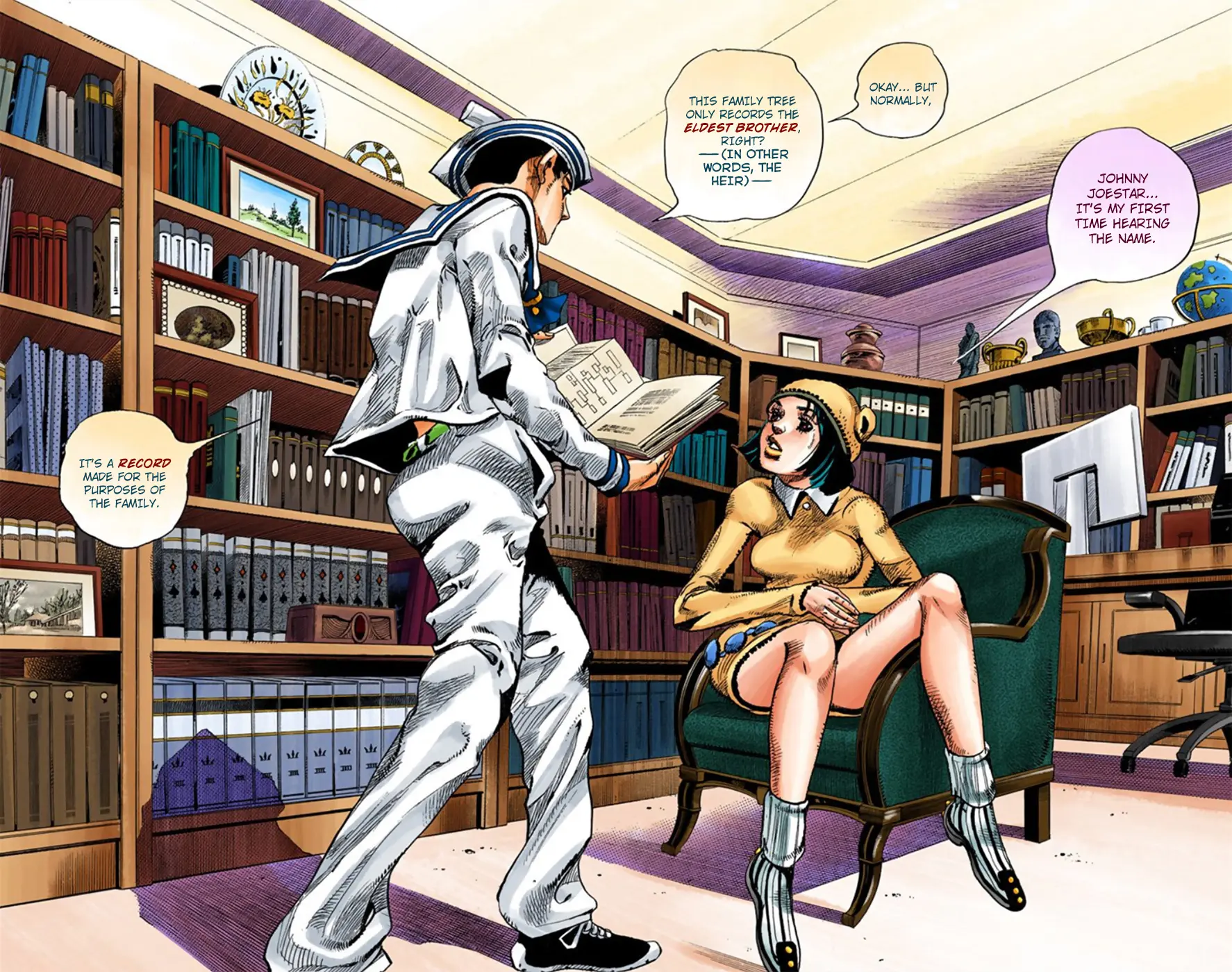 JoJo's Bizarre Adventure, Part 8: JoJolion Colored Manga, chapter 11, page 23