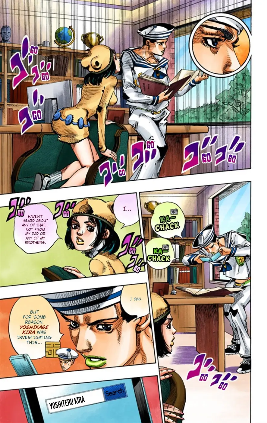 JoJo's Bizarre Adventure, Part 8: JoJolion Colored Manga, chapter 11, page 27