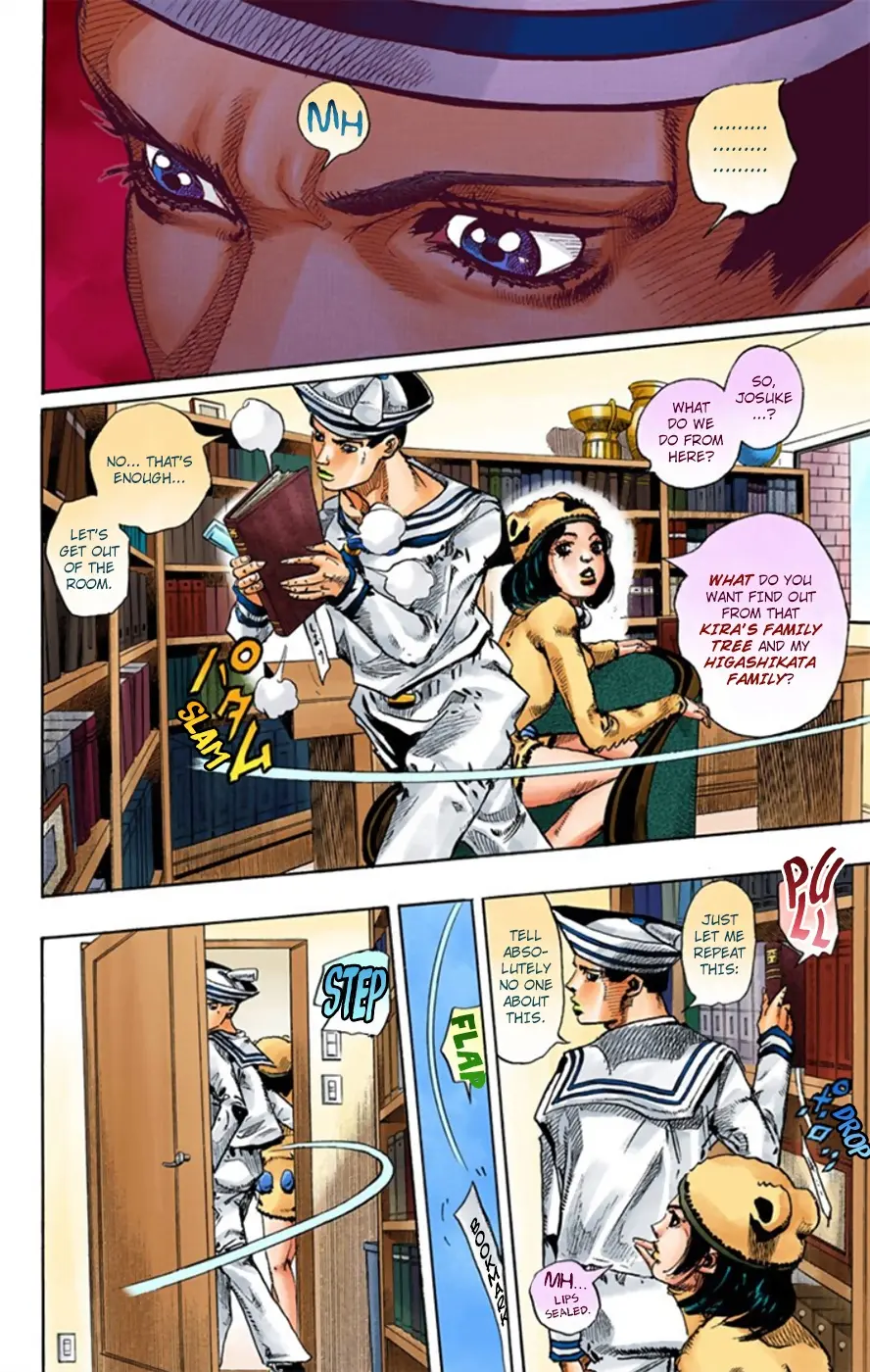 JoJo's Bizarre Adventure, Part 8: JoJolion Colored Manga, chapter 11, page 28